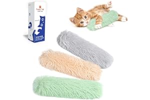 Potaroma Katzenspielzeug Set, 3er Katzenkissen mit Bio-Katzenminze Indoor, weiches & langlebiges Interaktives Spielzeug, Intelligenz- & Beschäftigungstraining, Selbstbeschäftigung für Kätzchen