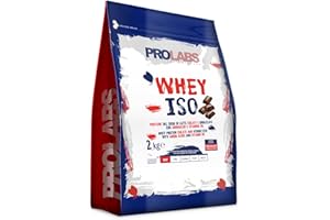 PROLABS – Proteine in Polvere WHEY ISO Isolate e Idrolizzate Pure, Whey Protein + Amminoacidi e Vitamina B6, Crescita e Recupero Muscolare Alta Qualità e Valore Biologico, 2kg Cioccolato 2 Scoop (30g)