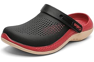 MEIDIASTRA Unisex chodaki ogrodowe, lekkie pantofle, EVA, chodaki z podparciem łuku, sandały na plażę, basen, buty do wody, kapcie dla kobiet i mężczyzn