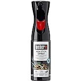 Weber Yapışmaz sprey, barbek&uuml; ızgara spreyi, yiyeceklerin ızgaraya yapışmasını &ouml;nler, gıda maddelerine uygun, 200 ml