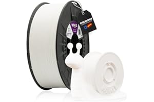 WINKLE FEED YOUR PRINTER WINKLE Filamento 3D PLA HD Blanco Glaciar | 1.75mm | 1kg | Compatible con Todas las Impresoras 3D | Precisión Dimensional | Biodegradable | Fabricado en España