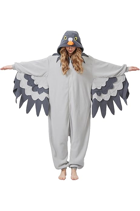 Bird Onesie For Adults Adult Pigeon Onesie Costume Super Soft