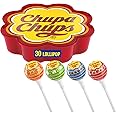 Chupa Chups Daisy Box, 30 Lollipop, Lecca Lecca, Ciliegia, Confezione da 1, ottime da condividere