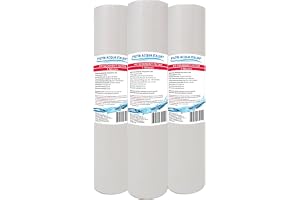 Italien vattenfilter sediment polypropen vattenfilterpatron 10 tum Micron 1 för omvänd osmos vattenrenare, 3-delat set