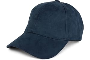 styleBREAKER Casquette Unisexe à 6 Panneaux en Imitation Daim, réglable, Style en Cuir Souple, pour Loisirs et Sport, avec visière Douce, adaptée à Tous.
