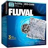 Fluval C4 Zeo-Carb, Yedek Akvaryum Filtre Ortamı, 3'l&uuml; Paket, 14019