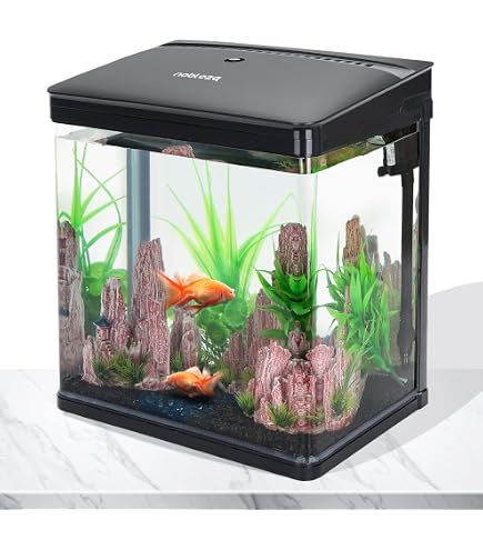 Ultum Nature Systems Würfel-Aquarium 3,5 Liter – Randlos, Eisenarmes Glas, 45° Gehrung, Inkl. Nivelliermatte