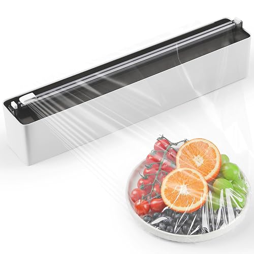 Quasziwa Frischhaltefolienspender mit Cutter