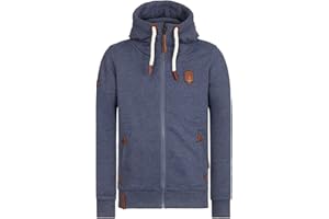 Naketano Herren Kapuzenjacke Schwarzkopf Zip Hoodie