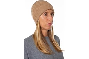 Bo.MA. Cappello Coste 100% Puro Cashmere rigenerato Uomo Donna Berretto Raw Made in Italy Invernale Cuffia Cappelli Cappellino Cachemire Invernali Berretti Inverno Cuffie Abbigliamento Regalo