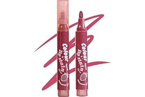 Jutqut Matte Lip Stain Marker, Langanhaltender Lippenkonturenstift, Wasserfest Tattoo Lipliner, No-Transfer & Natürlicher Lip Tint Marker, Permanent Lipliner Pencil, Hochpigmentierter Liggloss #05