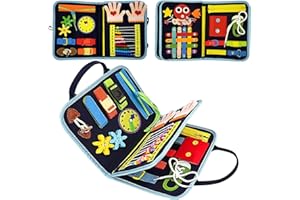 IGTOPS Couverture nid pour personnes atteintes de démence, autistes, maladies d'Alzheimer, enfants, personnes âgées, planche d'apprentissage précoce, jouets sensoriels, apprentissage des chaussures et