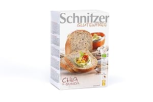 Schnitzer glutenfree Bio Chia+Quinoa, 4er Pack (4 x 500 g)