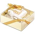BABY SHOWER CHOCOLATE Islam Quran Tasbeeh Islamic Set | Holy Quran Prayer Beads Gift Box Favor (White)