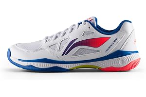 Li-Ning Unisex Halberd Strike Non Marking Badminton Shoes | All Indoor Sports | Lightweight, Breathable & Durable
