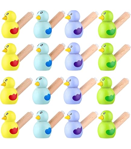 VICASKY 6er Set Keramik Vogelpfeifen - Bunte Spielzeugpfeifen Für Kinder