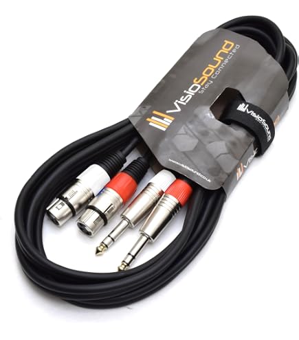 thumbnail image 2 of QIANRENON TRS 1/8 Stereo Panel Connector TRS 3.5mm Female To Female Short Cable Pass Through Panel Coupler,XLR Panel Mount, For Stereo Cable Speakers And Headphones, Silver Grey 2 of 14
