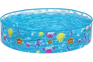 Bestway Fill-N-Fun Paddling Pool - 48 x 10 Inches, Blue, BW55028