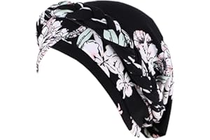 Zhiyao Chemo Turban Damen Weich Slouchy Frauen Beanie Mütze Headwear Muslimische Kopftuch Hut Kopfbedeckung Turban Warm Wrap Schlafmütze für Damen Haarverlust Cancer