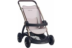 Smoby - Inglesina Passeggino Baby Iridio, telaio in metallo, seduta in tessuto, per bambini dai 18 mesi, 7600254083