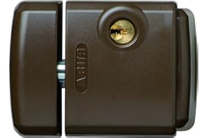 Abus Fts3003 Al0125 Serratura con Blocco, Blocco per Finestre con Apertura Verso L'Interno, Chiusura con Chiave, Livello di Sicurezza: 5, 31734, Marrone