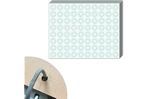 TOWNSTIX 10.000 Piezas - Arandela Adhesivas para Hojas Archivador, Pegatinas Agujeros Anillas Refuerzo - Transparente (10000 Stück)