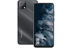 Blackview Telefon komórkowy 4G, A55 (2022) Tani smartfon Android 11 (ekran 6,52" HD+ 5G WiFi, 4780 mAh, 3 GB RAM/SD-128GB, potrójny tylny aparat 8MP, podwójna karta SIM) 3 gniazda/identyfikator twarzy