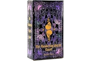 KEDIDO Cartas Tarot, 78 Tarot Deck Tarjetas Juego de Cartas de Adivinación del Destino Tarjetas de Juego de Adivinación del Destino,Juegos de Mesa de Fiesta Familiar para Principiantes