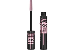 Maybelline New York Mascara Lash Sensational Sky High Cosmic Black, Per Ciglia Lunghe e Voluminose Ancora più Nere, 7,2 ml