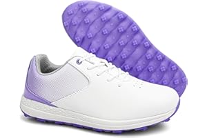 LZQpearl Chaussures De Golf, Dames Baskets De Golf Légères sans Crampons, Femmes Antidérapantes Chaussures De Golf Imperméables pour L'entraînement