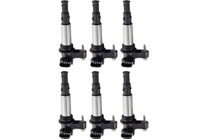 ENA Set of 6 Ignition Coil Pack Compatible with Cadillac CTS SRX STS Allure Enclave Replacement for C1508 UF375