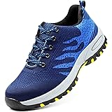 Zapatos de Seguridad para Hombre Zapatillas Zapatos de Mujer Seguridad de Acero Ligeras Calzado de Trabajo para Comodas Unise