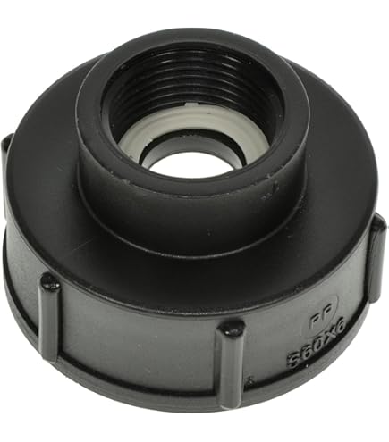 Tappo Cisterna 1000 Litri Raccordo Cisterna Naturii 1000 Litri, 60x6 Mm Con Rubinetto 3/4 In Ottone Raccordi Cisterna Isponibili