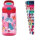 Contigo Gizmo Flip Kids Water Bottle with Straw I Spill Proof & Leak Proof | BPA Free Odor & Stain Resistant Tritan Bottle with Autospout Technology, 420 ml