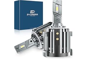 D-Lumina Bombillas LED H7 Canbus Compatible GOLF Volkswagen VW Passat Golf GTI Tiguan Mercedes Benz, con adaptadores específicos, Low Beam Reemplazo, 120W 18000LM 6000K (2 piezas