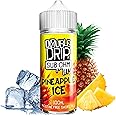 Double Drip Vape Juice E Liquid 100ml Shortfill 0mg ELiquid 70VG 30PG Coil Sauce All Flavours Strawberry Raspberry Cherry Ice Watermelon Blueberry (Pineapple Ice)
