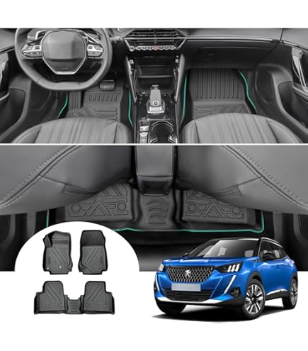 Alfombrilla Para Maletero Renault Kangoo II Furgoneta (2008-2021) - Ajuste Perfecto, Material TPE Impermeable