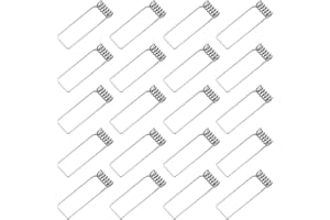 BlueXP 20 Pieza Anillos Muelles de Retención 50 mm de Ｄiámetro Repuesto Downlight Muelle de Retención Clips para LED Foco Empotrable Gu10 MR16 Spot Downlight