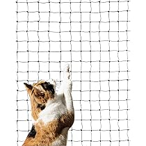 30 M Koord En Bevestigingsset Kattennet Balkon 4x3 Meter - Veiligheidsnet Voor Katten En Tegen Vogels - Met Bevestigingskoord En Haken - Geen Boren Nodig Nylon Vogelnet 4x3 Meter