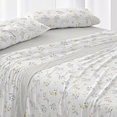 Burrito Blanco | Bed Sheet Set 100% Cotton Bed 135 Beige | 3 pieces: fitted sheet, top sheet and pillowcase | 144 thread coun