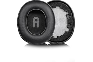 HESUPY Nauszniki nauszniki kompatybilne z JBL Tune 700BT 710BT 700BTNC 750BTNC słuchawkami, wymienne nauszniki z gąbką pamięciową, izolacja szumów, części naprawcze zestawu słuchawkowego (czarne)