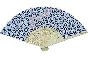 PARIS 2024 Bambusowy wachlarz JO Oficjalna Kolekcja Igrzysk Olimpijskich, Kolor: wielokolorow, rozmiar uniwersalny