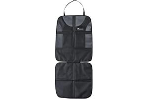 BEBE CONFORT Bebeconfort Back Seat Protector, Car Seat Protector, Fits ISOFIX Car Seats, Anti-Slip Pads, Car Kick Mats Back Seat Protector, from Birth up to 3,5 Years