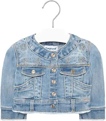 Mayoral Giacca Jeans Bimba 9 Mesi (74 cm) con Applicazioni Oro 1471 :  Amazon.it