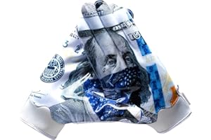 Battle Sports Blue Strips Doom 1.0 Wide Reception Football Gloves Adult Youth Football Gloves