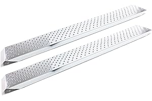 2X Rampe de Chargement Acier galvanisé Moto ATV Quad Rail Collision 160x22.5cm 400kg