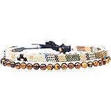 2er Set Surfer-Armband Herren & Damen • 100% Wasserfest & Handmade • Perlen-Armband Boho Stoff-Armband • Hippie Sommer Strand