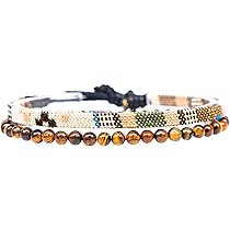 Joya Love Armband Damen - Boho Surfer Armband Mit Leopardenmuster