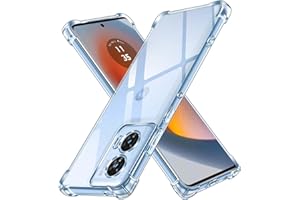 ‎IVOLER ivoler Przezroczysty etui z silikonu dla Motorola Moto Edge 50 Fusion z ochronnymi narożnikami, cienkie, miękkie, przezroczyste etui ochronne, elastyczne etui z TPU, przezroczyste etui na telefon