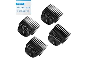 PERFITECH Guards Compatible with Manscaped The Lawn Mower 3.0 Replacement, 4pcs, Cutting Length from 1/8” to 1/2”